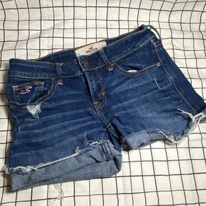 HOLLISTER Distressed Jean Shorts